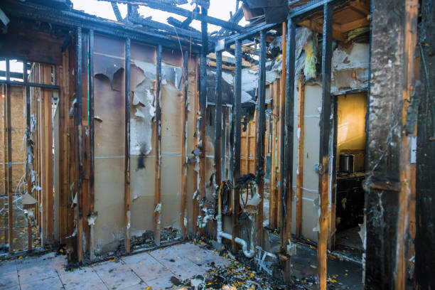 Professional Fire Damage Removal technician working in Somerset, KY